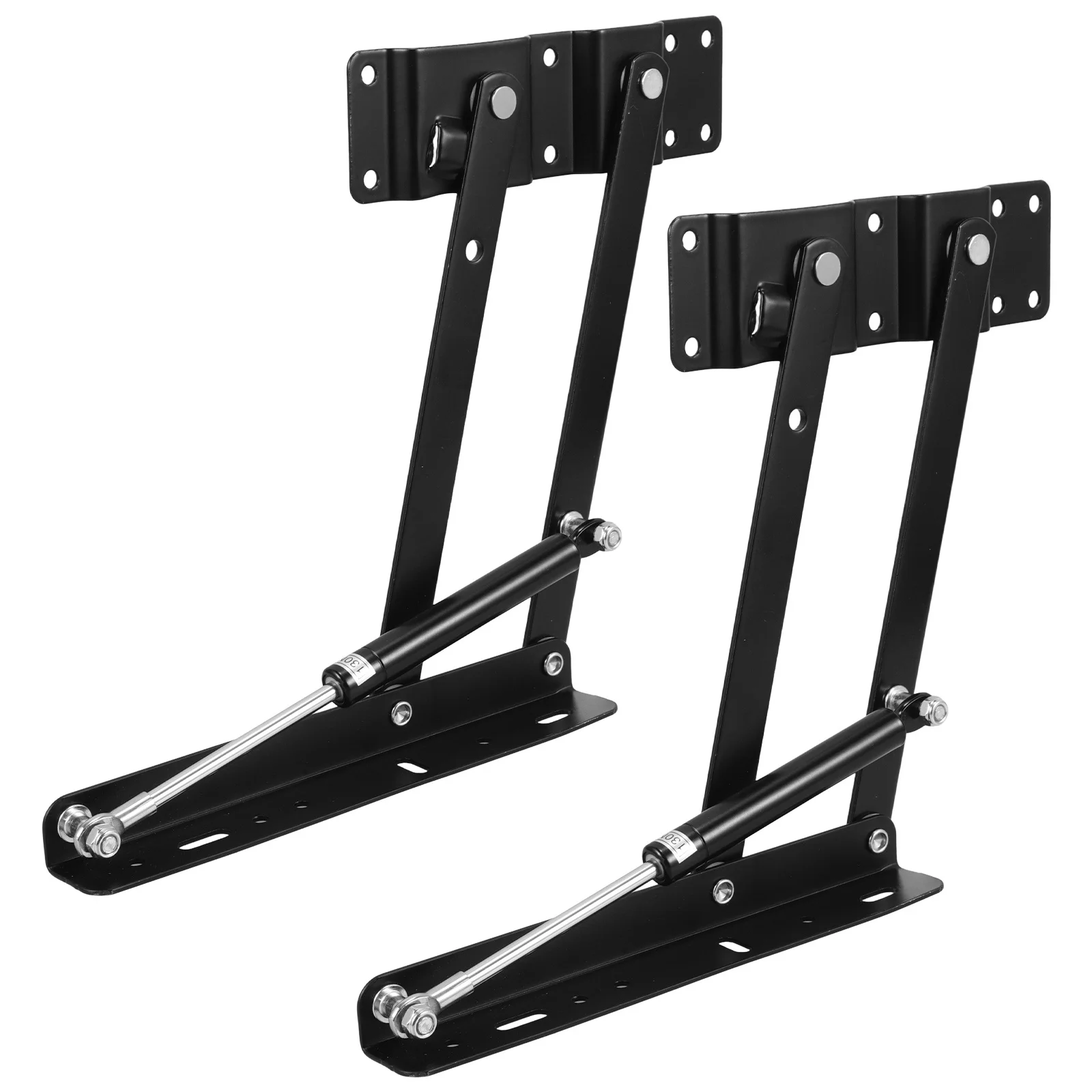 2pcs Gas Spring Lift Support Desk Mechanism Hardware Folding Table Bracket For Home Office Coffee Table Cabinet Storage Box - Image 5