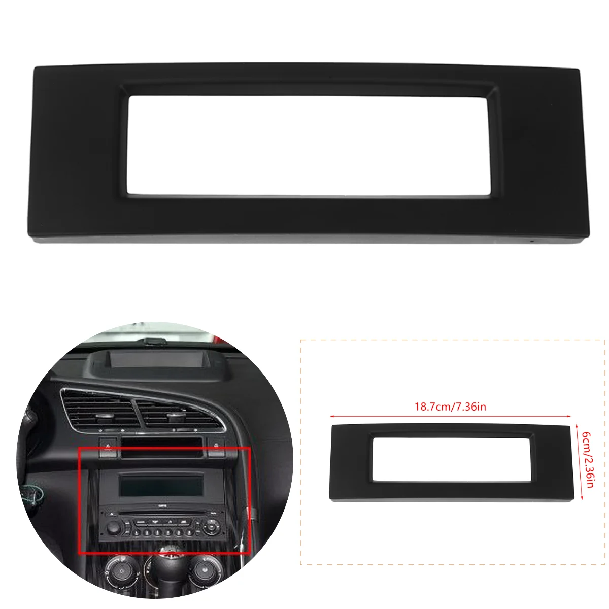 Multi-function Car Radio RD4 CD Player Type C Display Shell Case Enclosure Swap