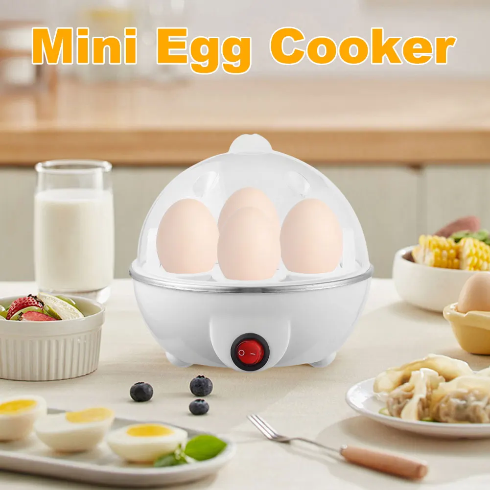 Egg Cooker Auto Shut-Off Boiled Egg Machine Multi-Functional Smart Egg Maker Egg Poacher for Hard Soft Boiled Eggs