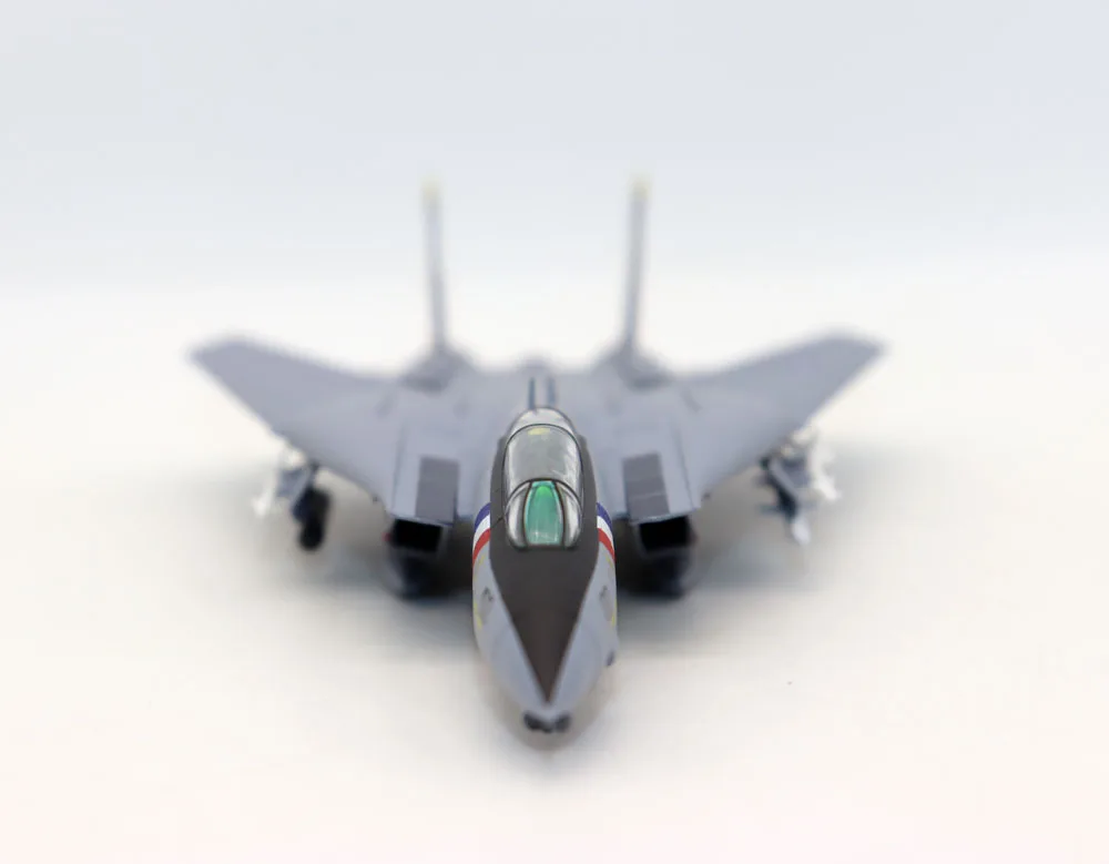 New 1/100 Scale F-14D TOMCAT USNAVY VF-2 2003 Fighters Metal toys For Collection Gifts