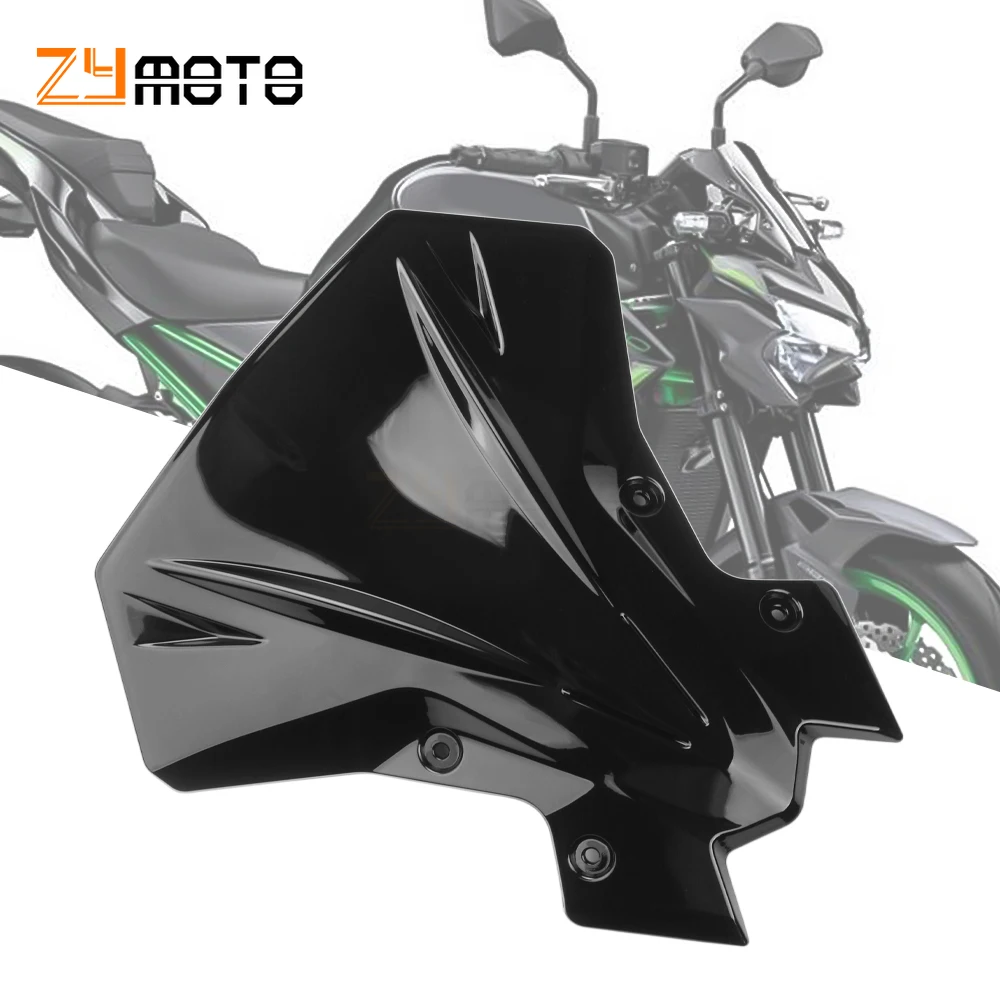 

Motorcycle accessories Windshield Wind Shield Screen Deflector Windscreen Fairing New For Kawasaki Z900 2020 2021 2022 2023 2024