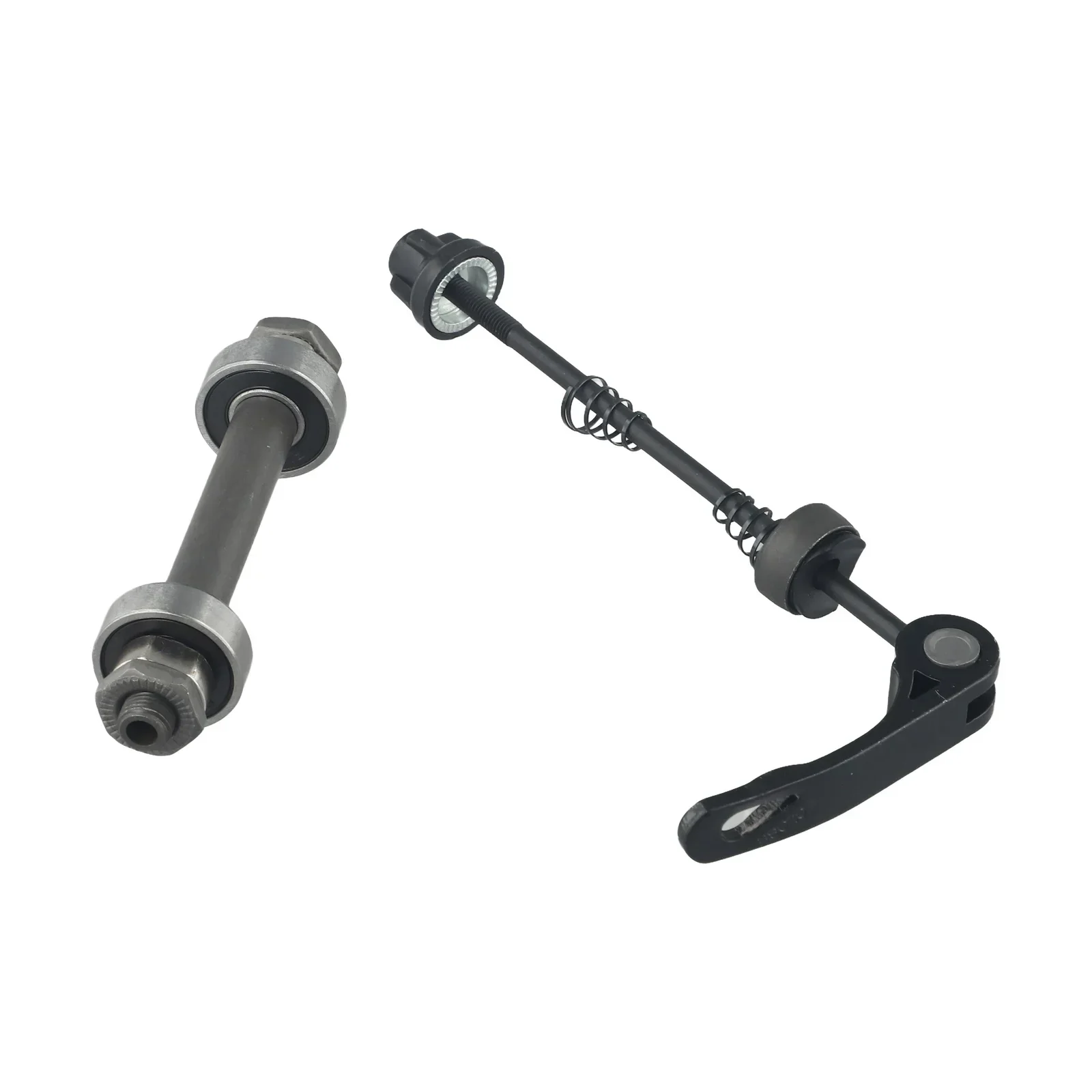 MTB Bike Axle Quick Release Skewer Front Rear Bicycle Axle  Wheel Hub With 2 Bearings   Bike Rear Axle Modification Accessories
