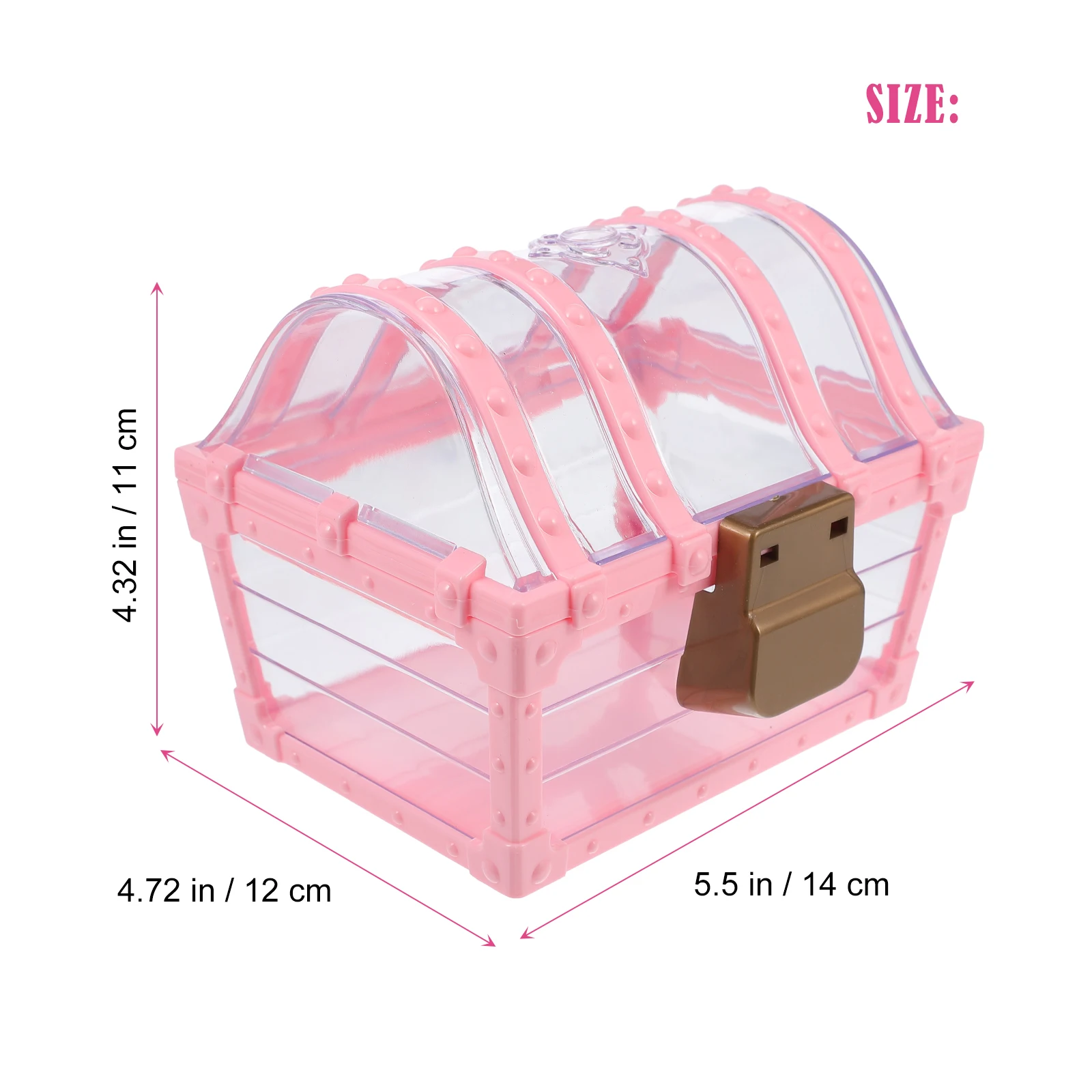 

1 set 1 Set Jewelry Storage Box For s Diamond Organizer Lock Cute Jewelry Case Rings Necklaces Hairbands Container