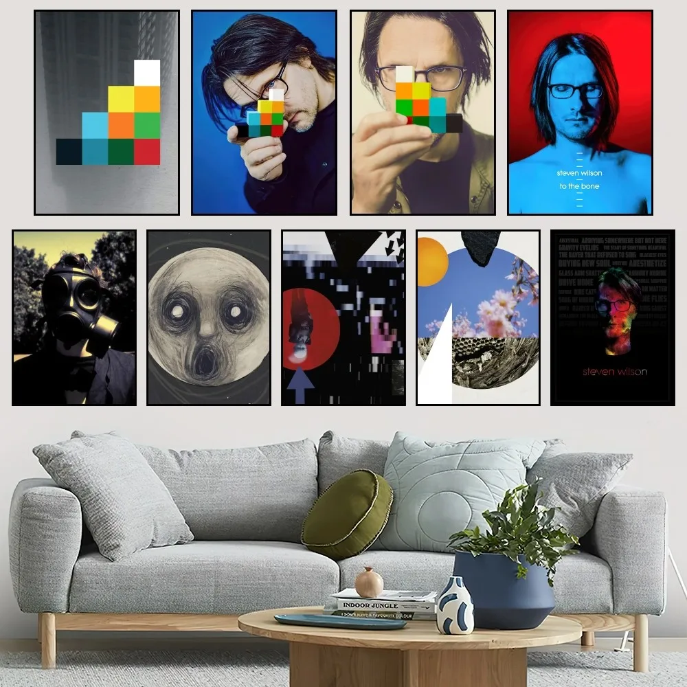 Singer Steven Wilson The Harmony Codex Poster Home Bar Coffee House Decor Aesthetic Art Wall Painting Stickers Indoor