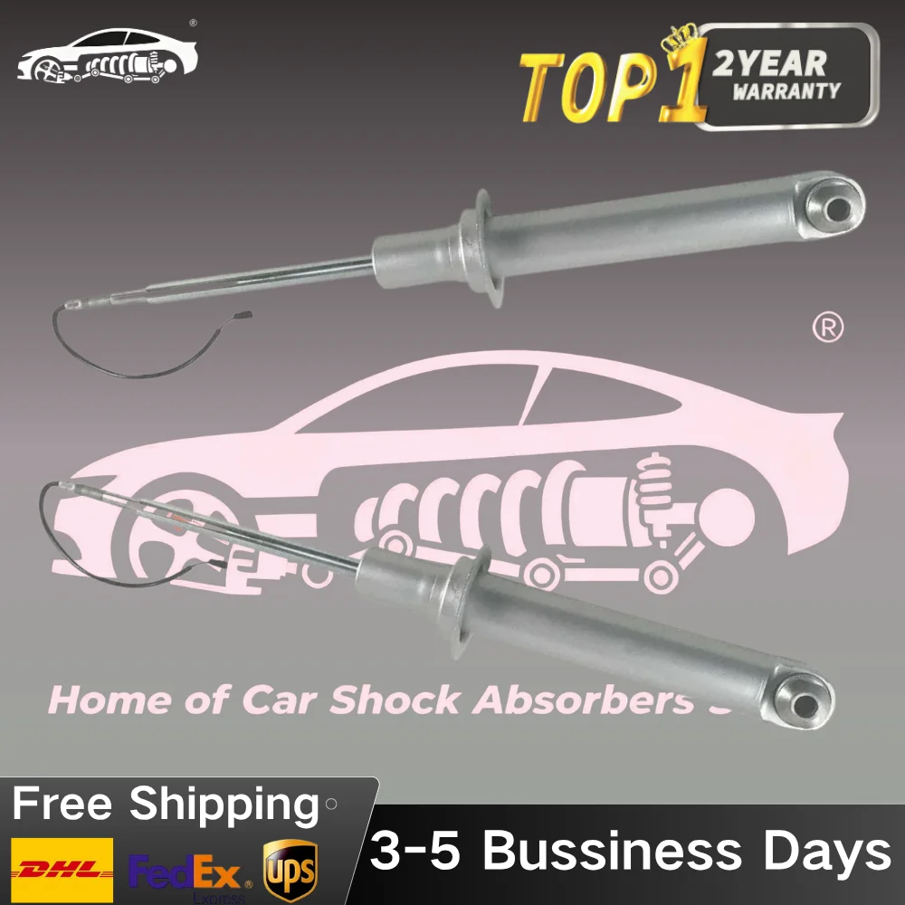 2 Pieces Rear Left Righ Shock Absorbers with EDC For BMW 7 Series E65 E66 740i 745Li 750i 2001-2009 33526785533
