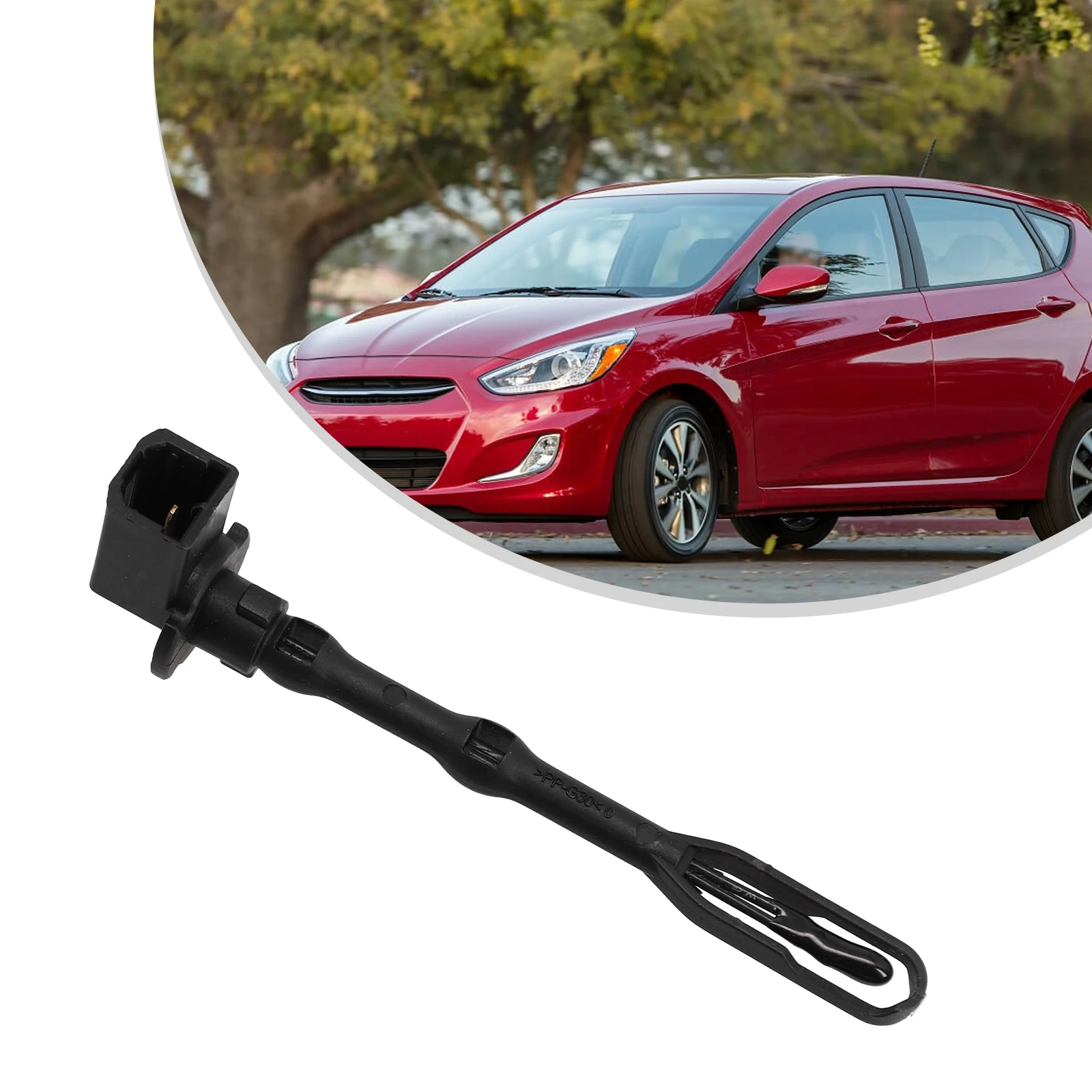 1pc A/C Evaporator Temperature Thermistor Black Plastic 97143-1M000 A/C  Anti-heat Protector For Hyundai Tucson 2010-2015