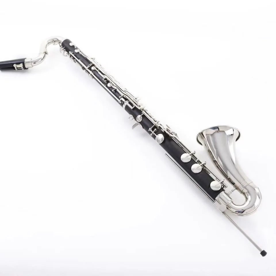 

Bass Clarinet Saxophone, Bb, High-Quality, Bakelite Musical Instrument, Free of Shipping