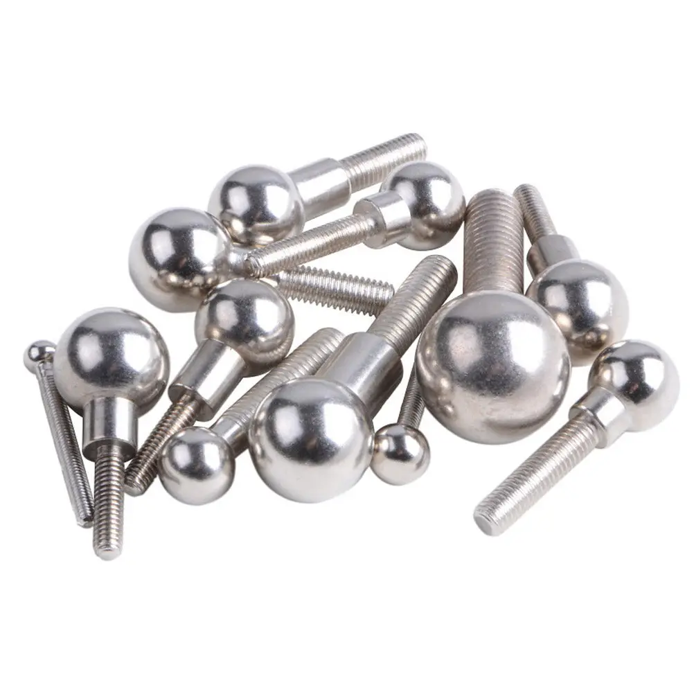 

Шариковый винт M6x20 мм из углеродистой стали, диаметр 20 мм, никелированный, устойчивый к коррозии, обработанный на ЧПУ, для 3D-принтеров, соединительный элемент