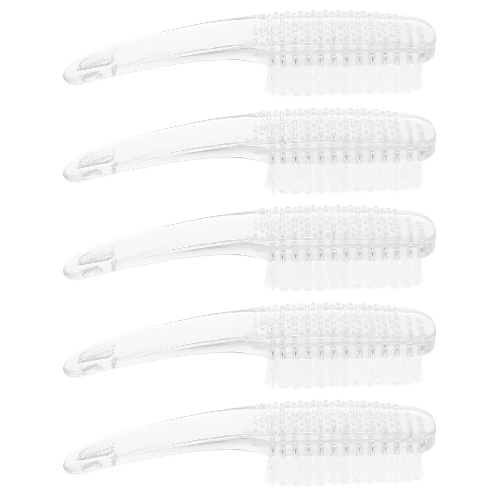

5Pcs Premium Nail Brush for Cleaning Fingernail Dust Portable Small Manicure Cleaning Brush for Home Salon Travel Pedicure Tools