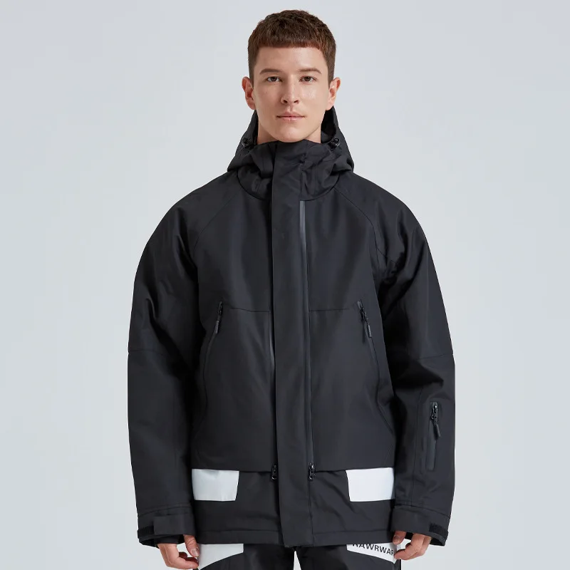 MUTUSNOW جديد 2025 للجنسين على الجليد سترة مقاوم للماء يندبروف معطف التزلج الحراري للرجال والنساء الرياضة في الهواء الطلق الثلوج الملابس