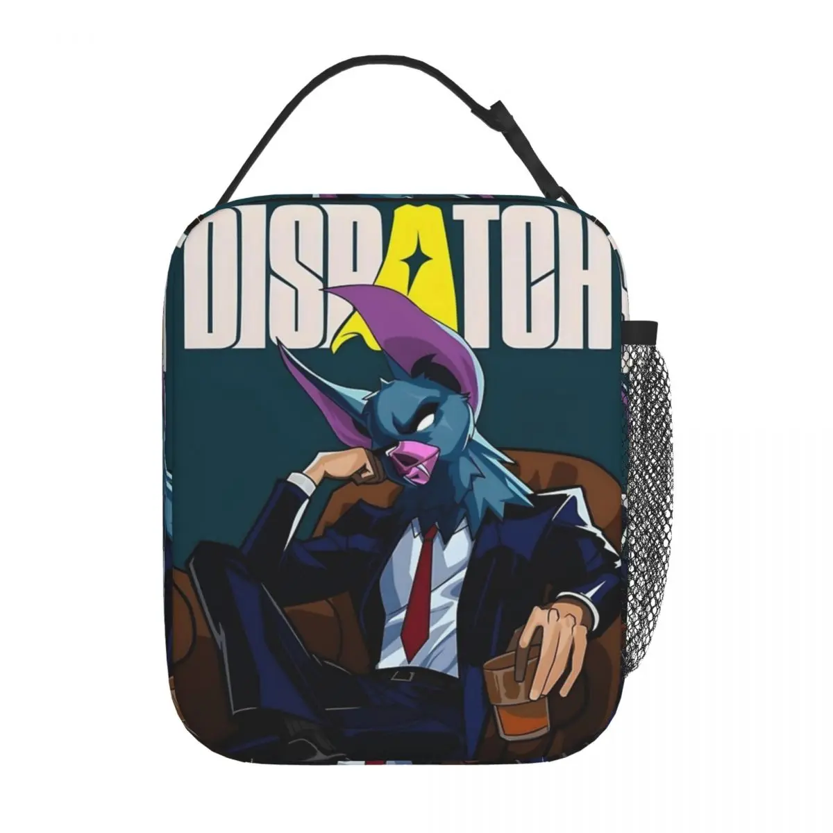 Dispatch Game Insulated Lunch Bags High Capacity Reusable Cooler Bag Tote Lunch Box Work Outdoor Food Handbags