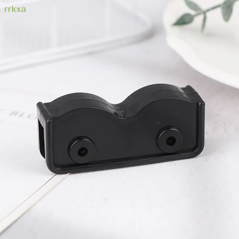 1Pc Tent Replacement Connector Gazebo Awning Tent Connector Black Plastic Rectangular Bracket Tent Outdoor Camping Accessories