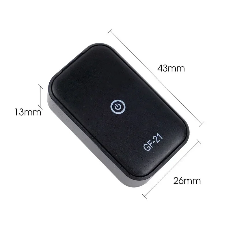 New GF 09 21 Mini Car GPS Tracker Vehicle Car GPS Locator Pet Anti-Lost Recording Tracking Device for Kids Pets Dog Cat Trackers