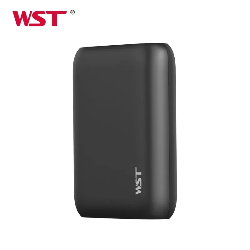 WST Multi-functional 10000mAh Screen Small Volume Mini High Capacity Power Bank with Digital Display