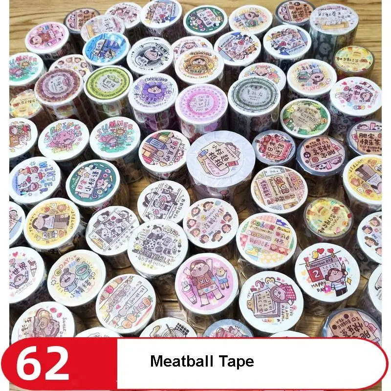 Meatball Tape 2021 New Year Of The Ox Journal Sticker Decoration