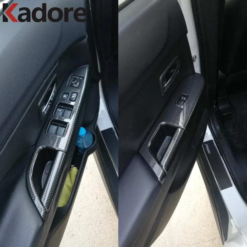 For Mitsubishi ASX RVR Outlander Sport 2013-2021 2022 2023 Interior Door Armrest Panel Window Lift Button Cover Trim Styling