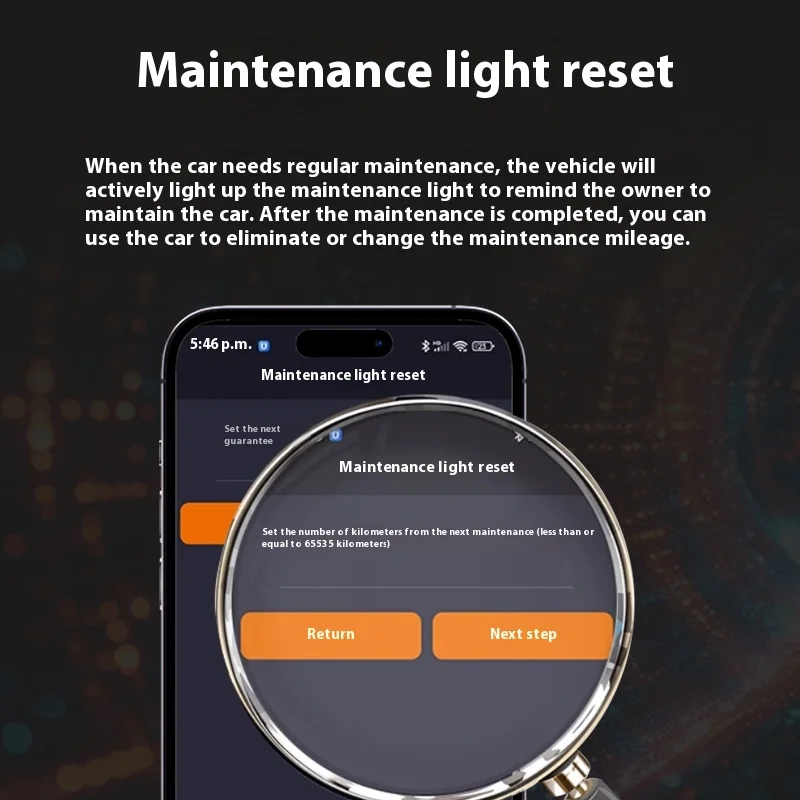 New energy vehicle fault detector, battery pack detection, maintenance, reset, engine OBD diagnosticator, mobile version