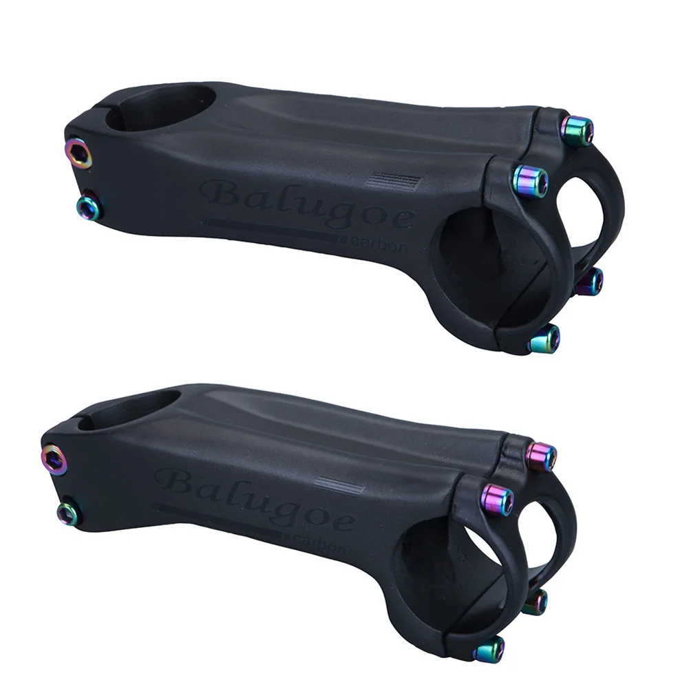 Ergonomic Design Carbon Fiber Road & MTB Bike Handlebar Stem 617 Degree Fit 31 8mm T800+T1000 Full Carbon Fiber