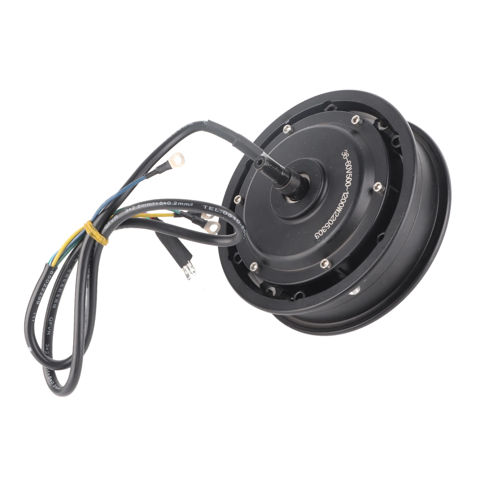10in borstelloze schijfrem wielnaafmotor 1200W 1250RPM IP54 waterdicht voor elektrische fiets scooter motorfiets borstelloze naafmotor