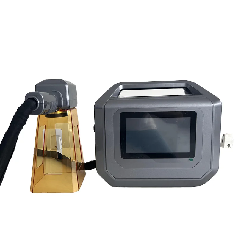 Portable Desktop Metal Fiber Laser Engraving Machine 20w 30w 50w Aluminum Metal Fiber Laser Marking Machine view 6