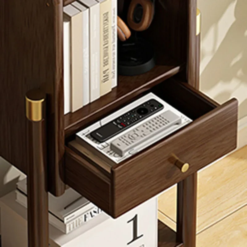 Corner Drawer Living Room Cabinet Multifunctional Magazine Racks Display Small Side Tv Cabinet Buffet Cabinet Meuble Rangement