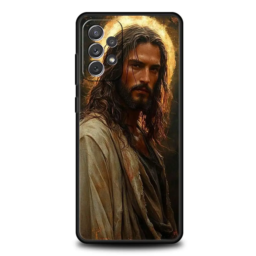 الإيمان المسيحي الدينية يسوع الحال بالنسبة لسامسونج A51 A71 A21S A12 A11 A15 A25 A31 A41 A23 A33 A53 A73 A05S A13 5G A35 A55 غطاء
