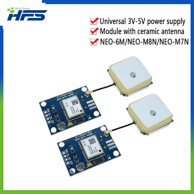 

APM2.5 NEO-6M NEO-M8N-000 GPS Module NEO-M7N-0 3-5V для Pixhawk APM