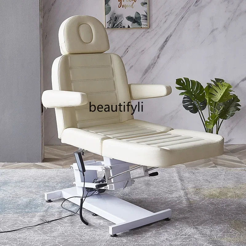 

smt14 Electric Beauty Bed Lifting Injection Tattoo Couch Multifunctional Tattoo Chair Massage Folding Beauty Bed Beauty Salon