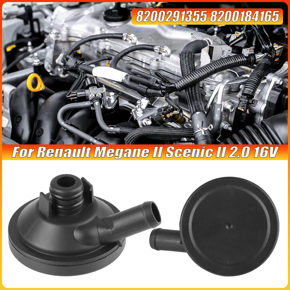 

For Renault Megane II Scenic II 2.0 16V Ventilation Crankcase Vent Valve 1PC Car Exhaust Valves Breather Vent Valve
