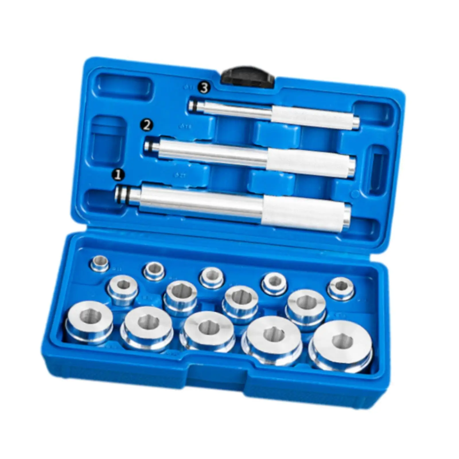 17 Pieces Bearing Race and Seal Install Driver Set Replacement Sturdy for Bearing Installation Bearing Race and Seal Driver Set