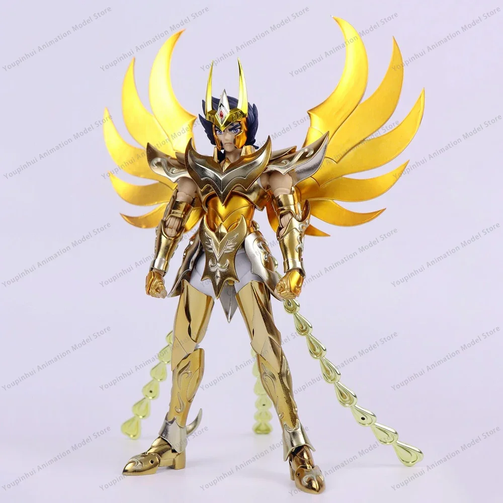 Greattoys Saint Seiya القماش أسطورة EX Phoenix Ikki God القماش SOG المعادن درع عمل أرقام اللعب نموذج إرسال في غضون 24 ساعة