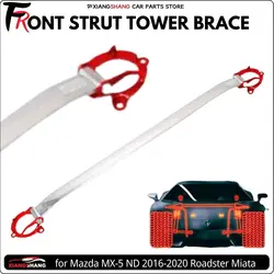 Front Strut Bar Tower Brace for Mazda MX-5 4th ND 2016-2020 Racing Engine Aluminum Alloy Stabilized Anti-Roll Sway Bar