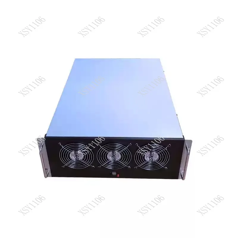 6/8 Card 4U ATX Industrial Control Chassis Multi GPU Server Case AI Computing Host Graphics Card Chassis