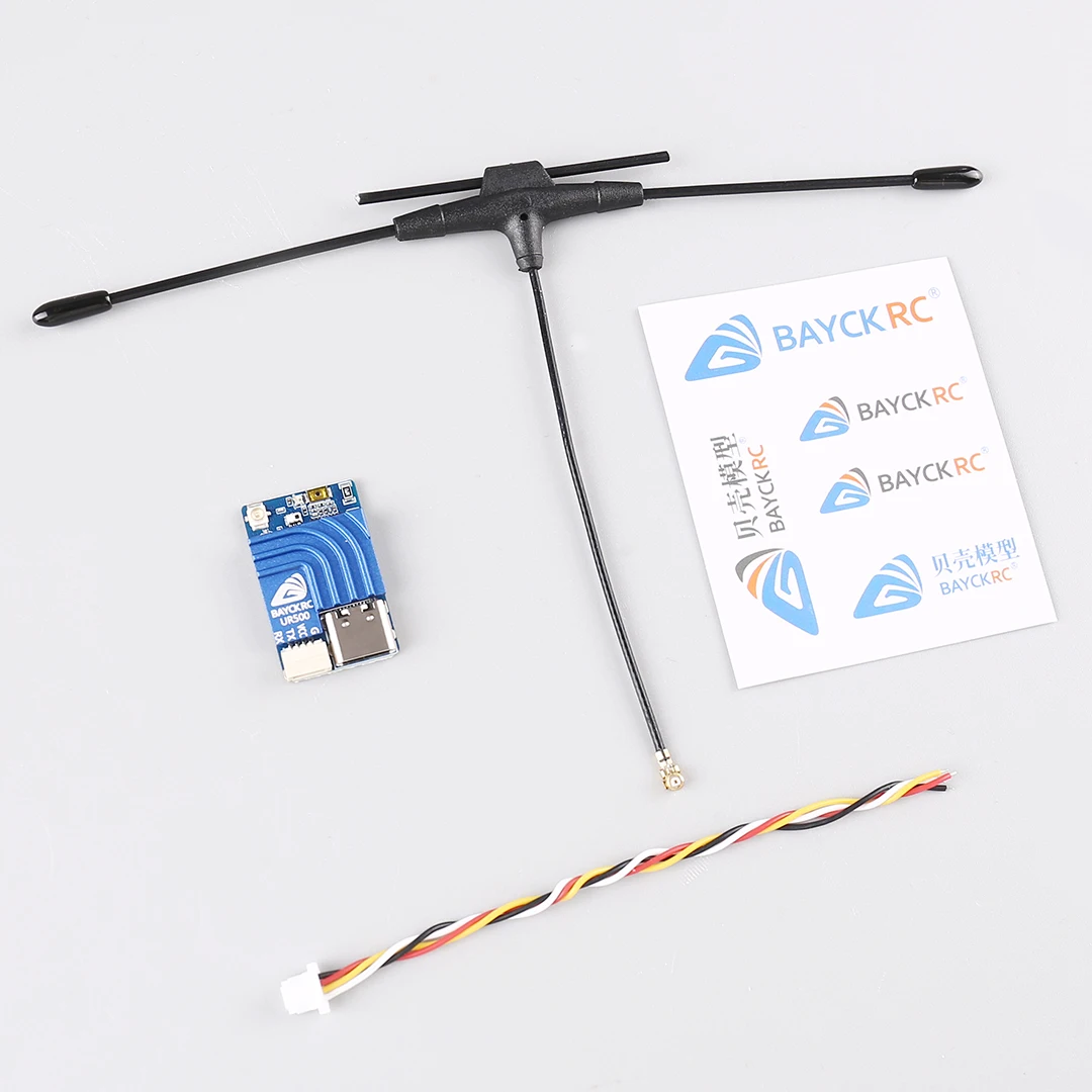 BAYCKRC UR500 ELRS RX 500mW Dual Band 2.4G 915MHz Switchable FPV Receiver Anti-interference Long Range Drone Receiver view 3
