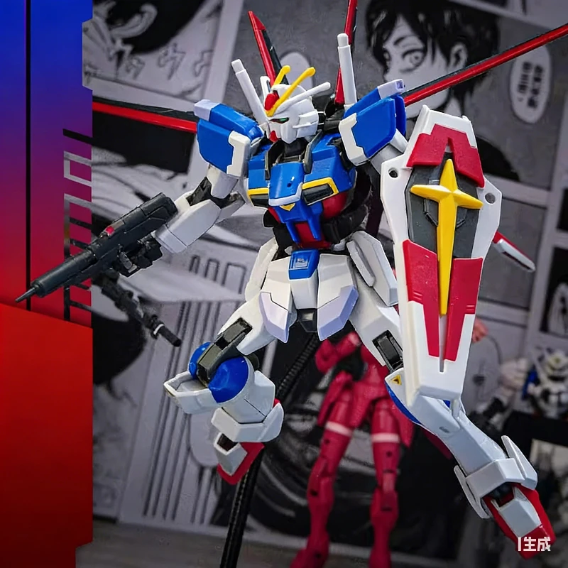 HGCE 1/144 ZGNF-X56S Force Impulse Gunpla Revive Kit de Montaje de Modelo, Figura de Acción de Robot Móvil con Calcomanías de Agua, Regalo para Niños
