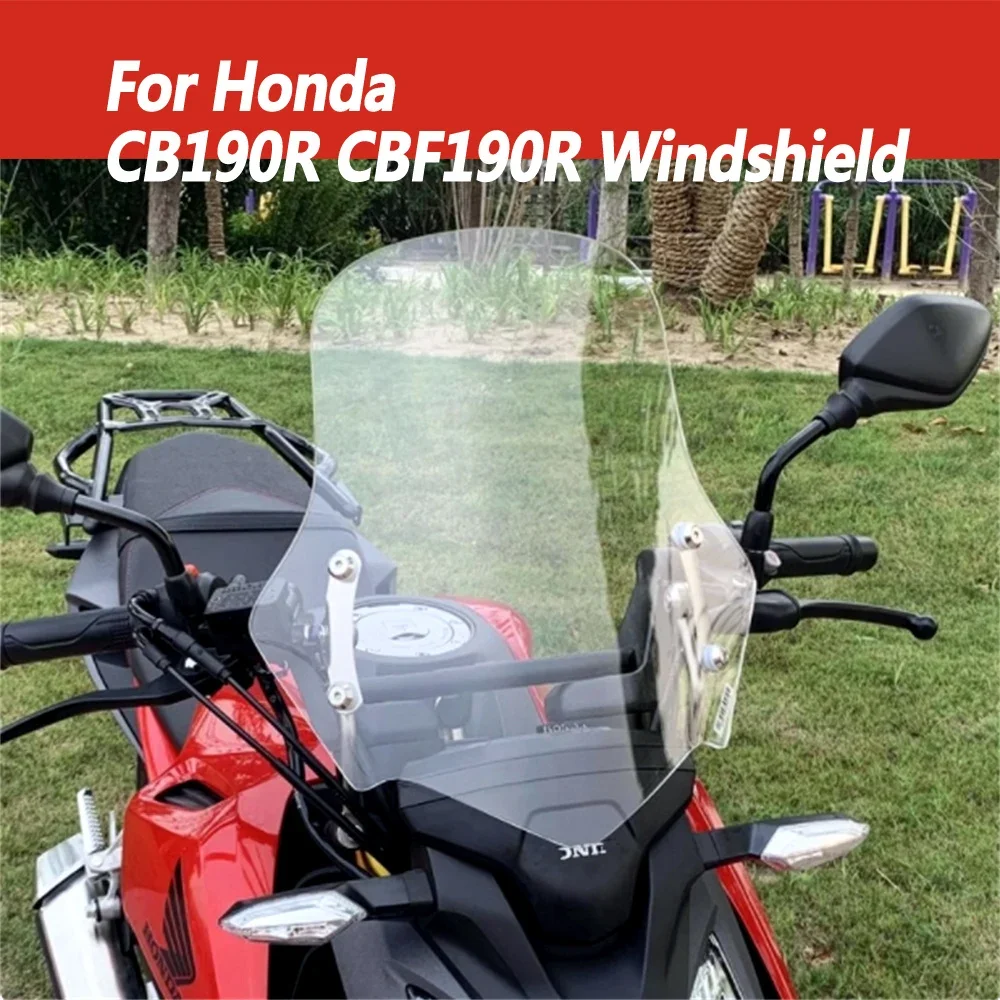 

For Street Fighter CB190R Windshield Modification CBF190R Front Windshield For Honda CB190R Windshield Accessories