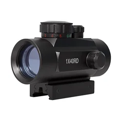 1x40 Tactical riflescope Hunting Holographic Red Green Dot Sight Dot Sight Scope 11mm 20mm Rail Mount Collimator Sight Airsoft