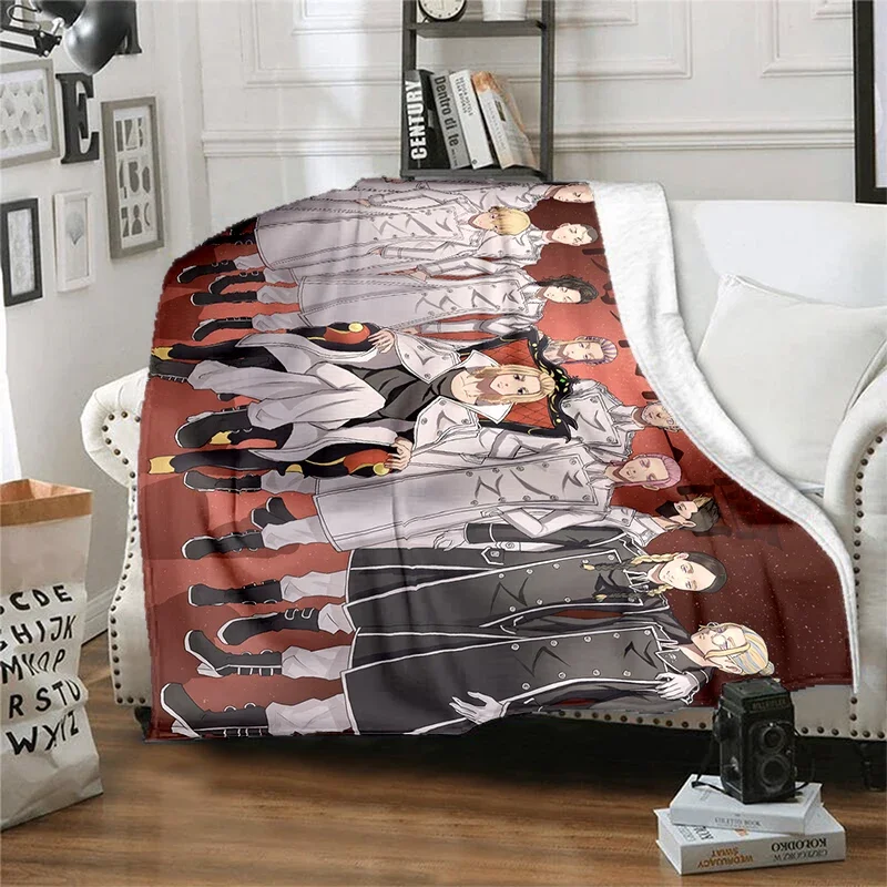 Cool Mikey Tokyo Revengers Flannel Blanket, Children's High Quality, Soft and Comfortable, Home, Travel  Blankets