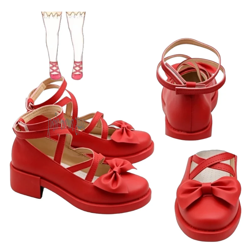 2Styles Kanna Kamui Anime Customize Cosplay Shoes Boots For Hallowmas Party Adult Women Men Role Play Prop