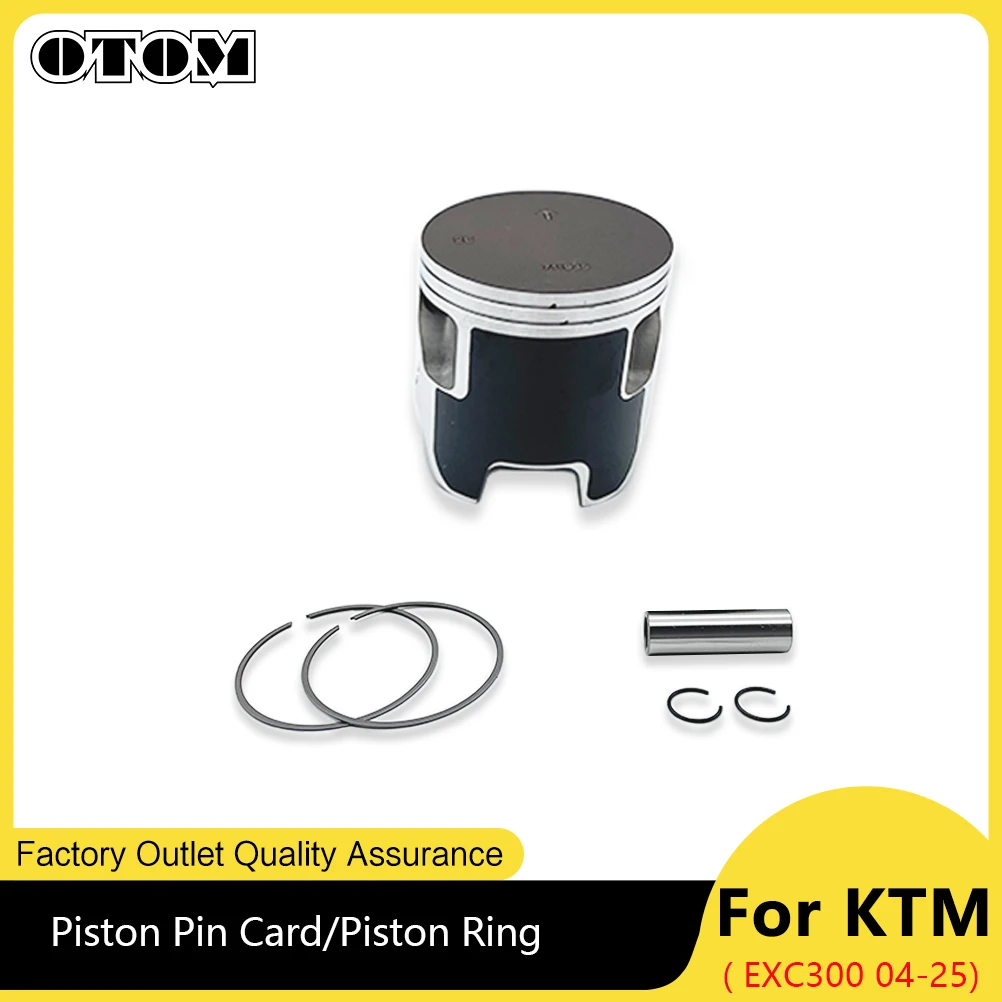 

OTOM Air Cylinder Piston Ring Piston Pin Card Motorcycle Engine Parts For KTM HUSQVARNA XC300 XCW300 EXC300 SIX DAYS TE300 TX300