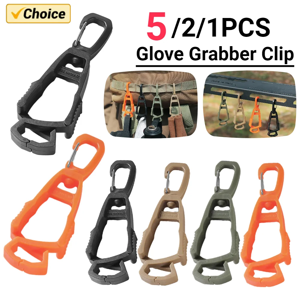 Outdoor Portable Gloves Clips Hanger Multi-purpose Work Gloves Hook Holder Anti-drop Safety Glove Clamp for Worker Construction