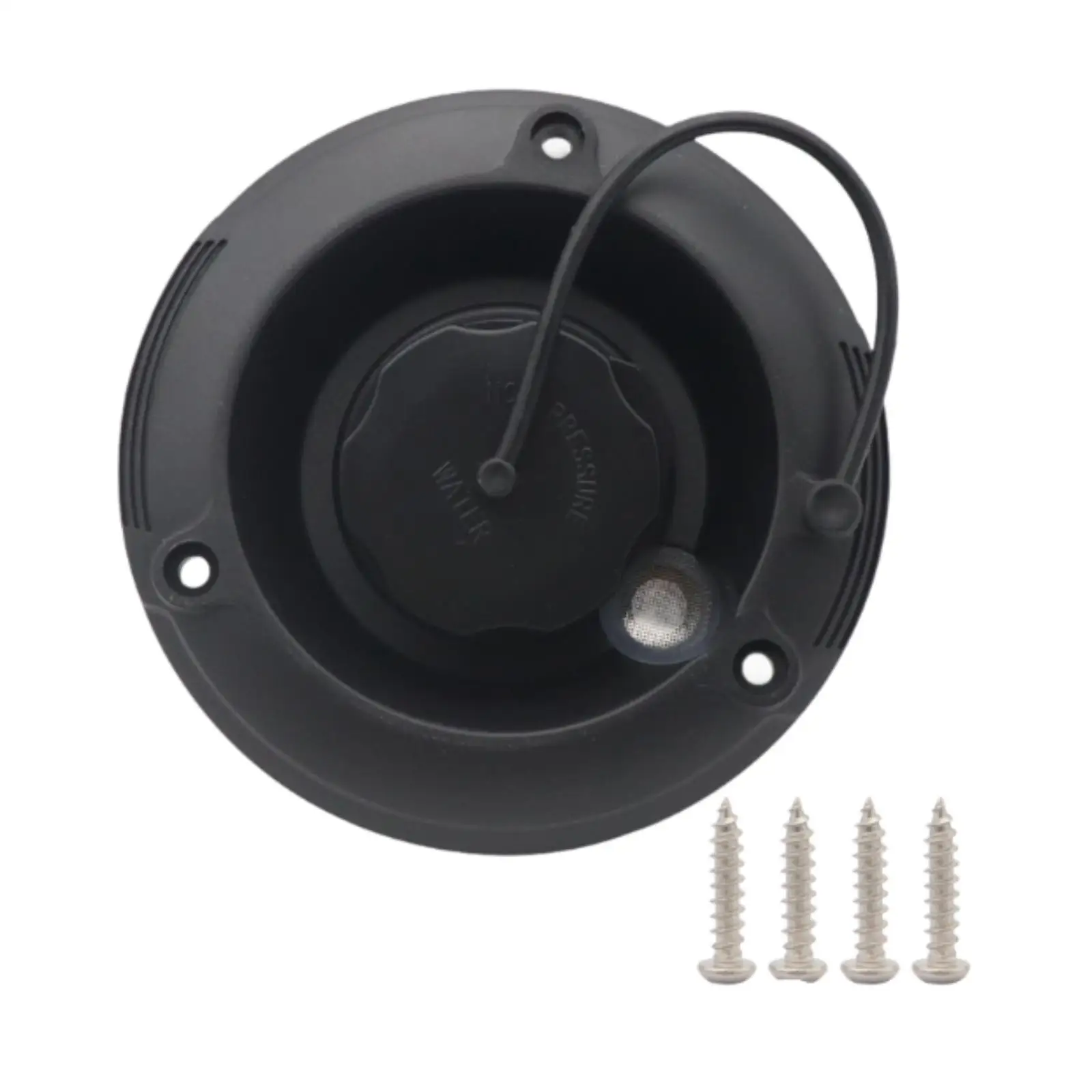 RV Water Hose Connector with Reliable Barn Interface and Leakproof Cap for Marine Camper Water Tank