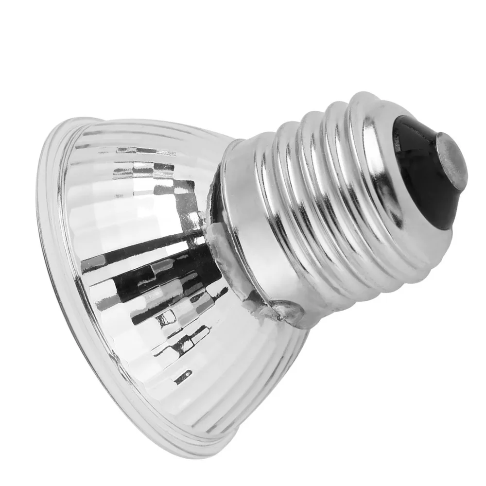 UVB 25 واط حوض السمك مصباح الحرارة 50 واط الطيف الكامل الزواحف مصباح الحرارة 220-240 فولت مصباح الحرارة خزان الأسماك #3