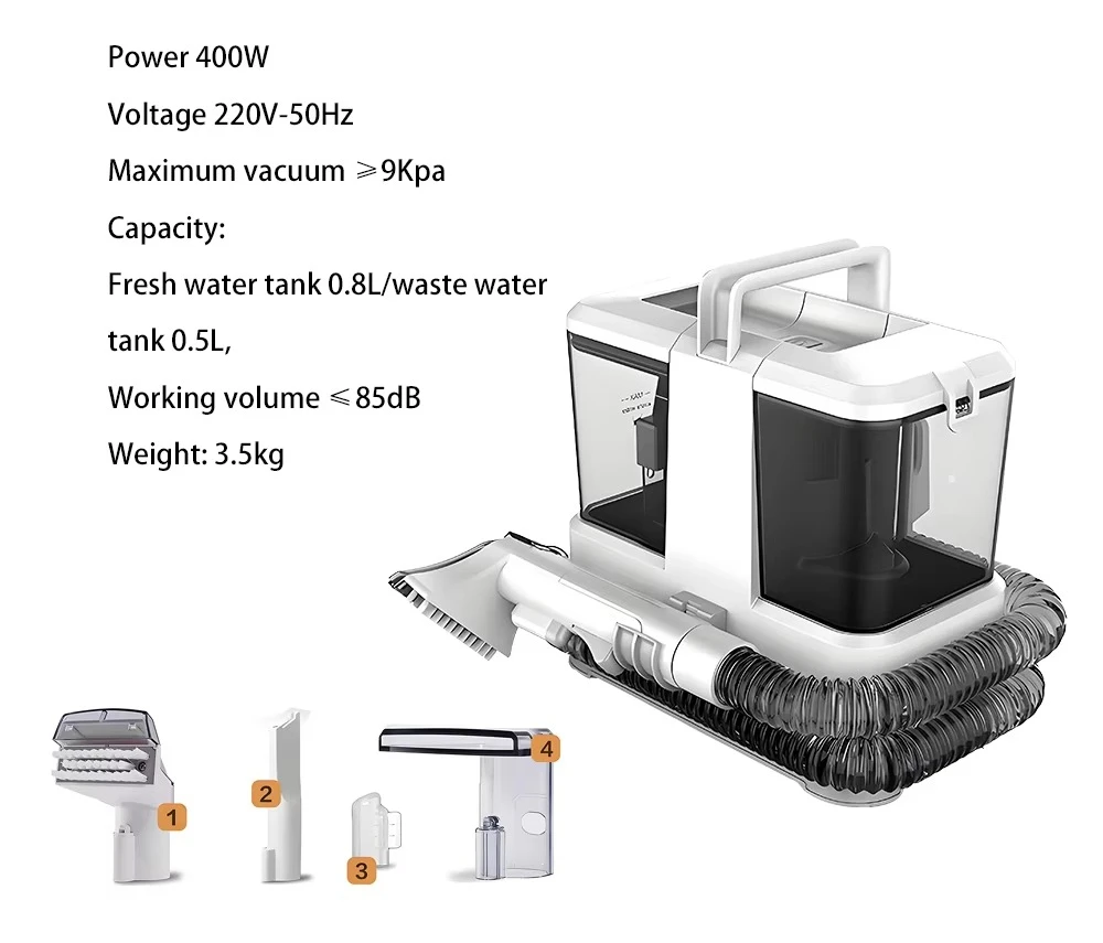 Curtain Vacuum Cleaner Multifunctional Fabric Cleaning Machine Sofa Vacuuming Wash Machine Tungfull All-in-One Household Carpet