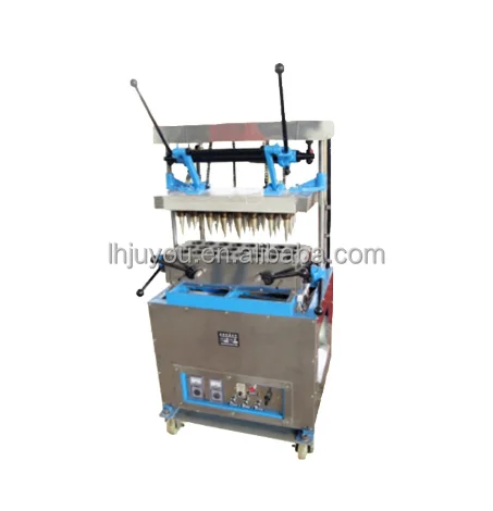 التجارية رخيصة الثمن اليد عقد الآيس كريم البيتزا المخروط العفن مخروط آلة صنع الآيس كريم واحدة للبيع