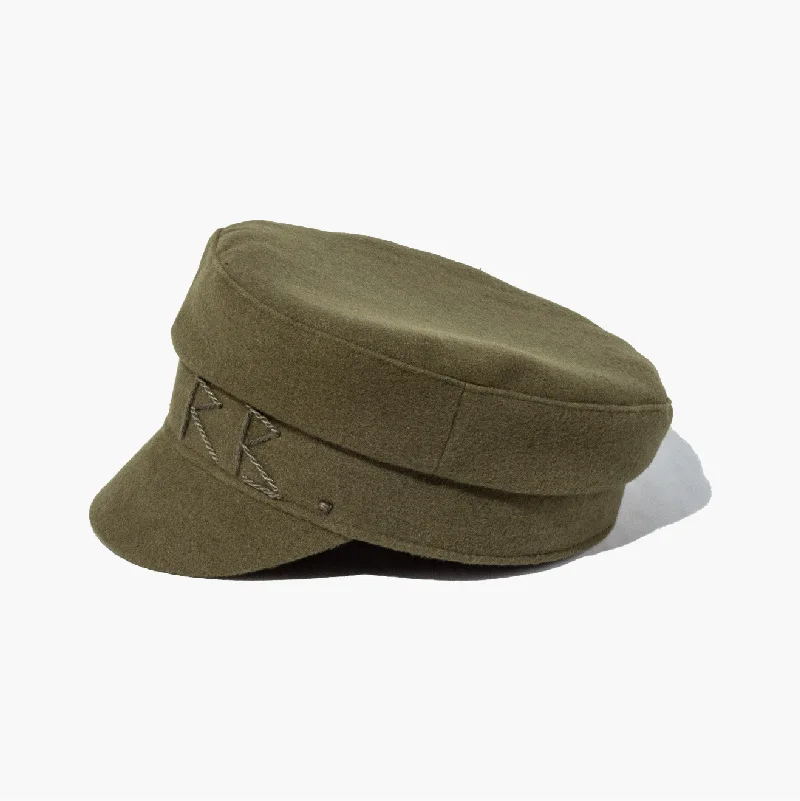 Brand Designer Women Flat Visor Cap Militray Caps Winter Wool Newsboy Caps S M L