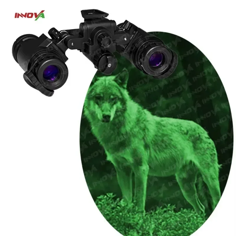 PVS-31 Capacete Montado Gen2 +/Gen3 Cabeça Montado Caça Multi-Funcional FOM1800 Visão Noturna Binocular