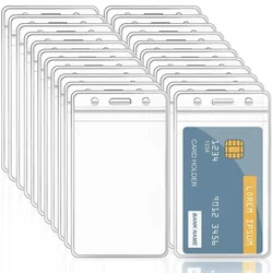 1pcs Transparent PVC Bank Bus Credit Card Holder Cover Storage Card & ID Holders Womem Men Kid's Card Protector Cover Wallet
