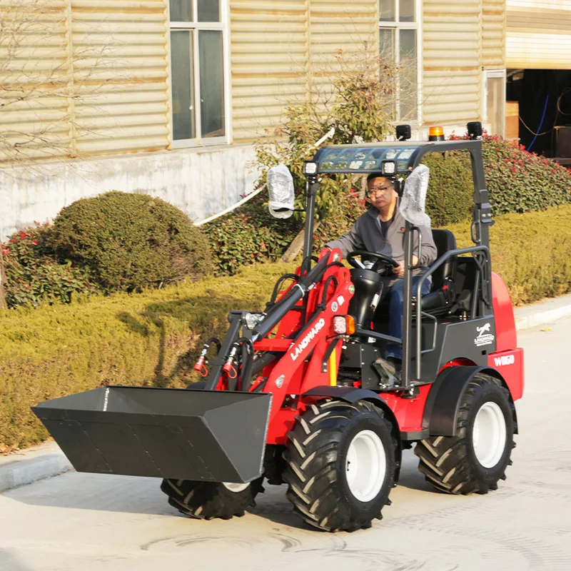 

Kubota Engine High Quality 4WD Loader Wholesale Agricultural High Horsepower Loader Home Use All Terrain Small Loader Customized