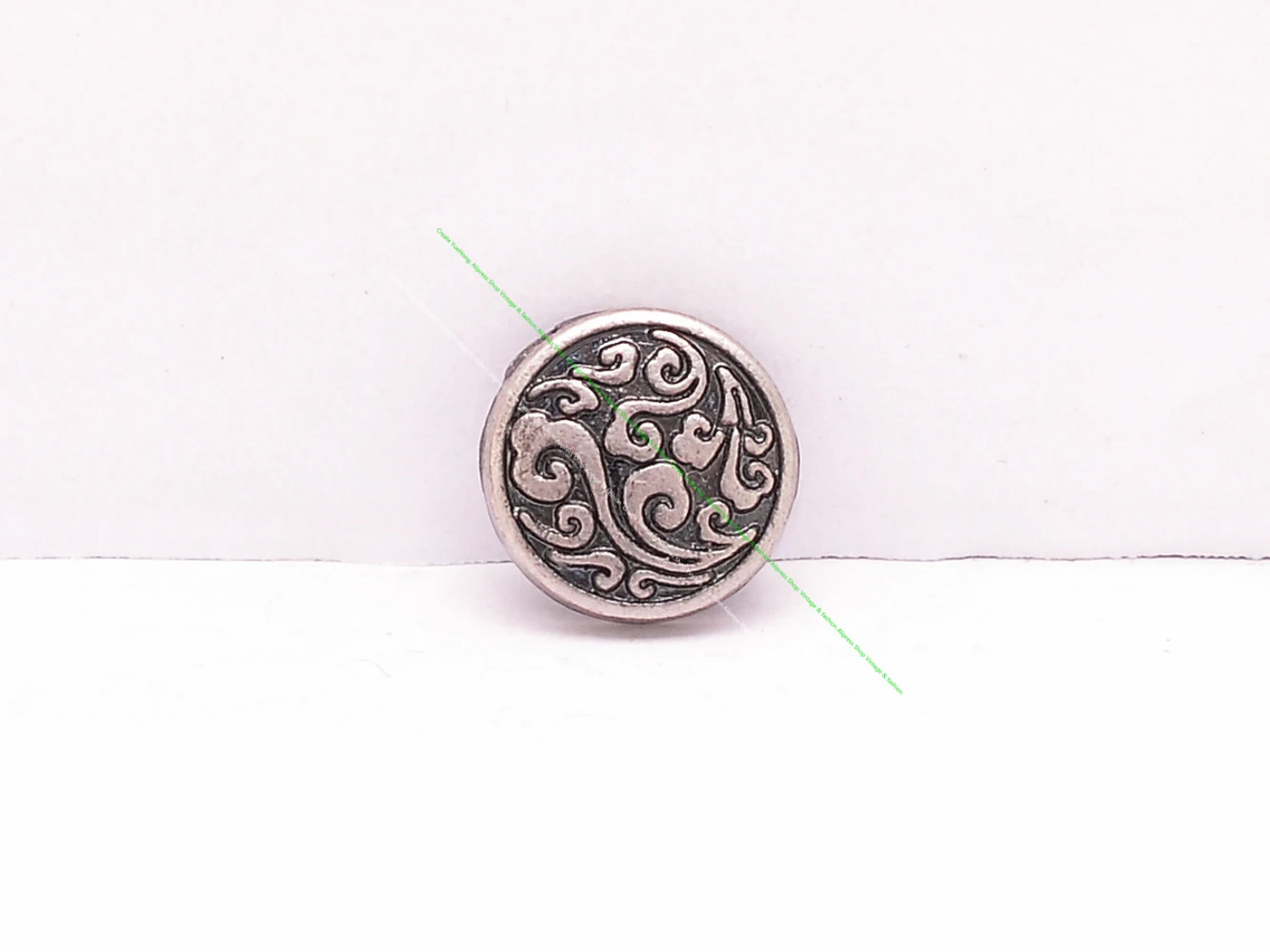 50PC 10MM Silver Floral Engraved Handcraft Stud Rivet Tacks for Leathercraft bag shoes bracelet Decorative